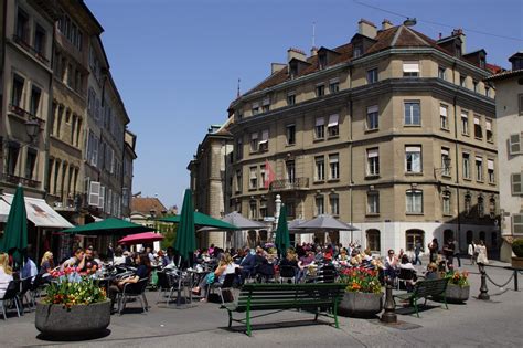 Downtown Geneve .